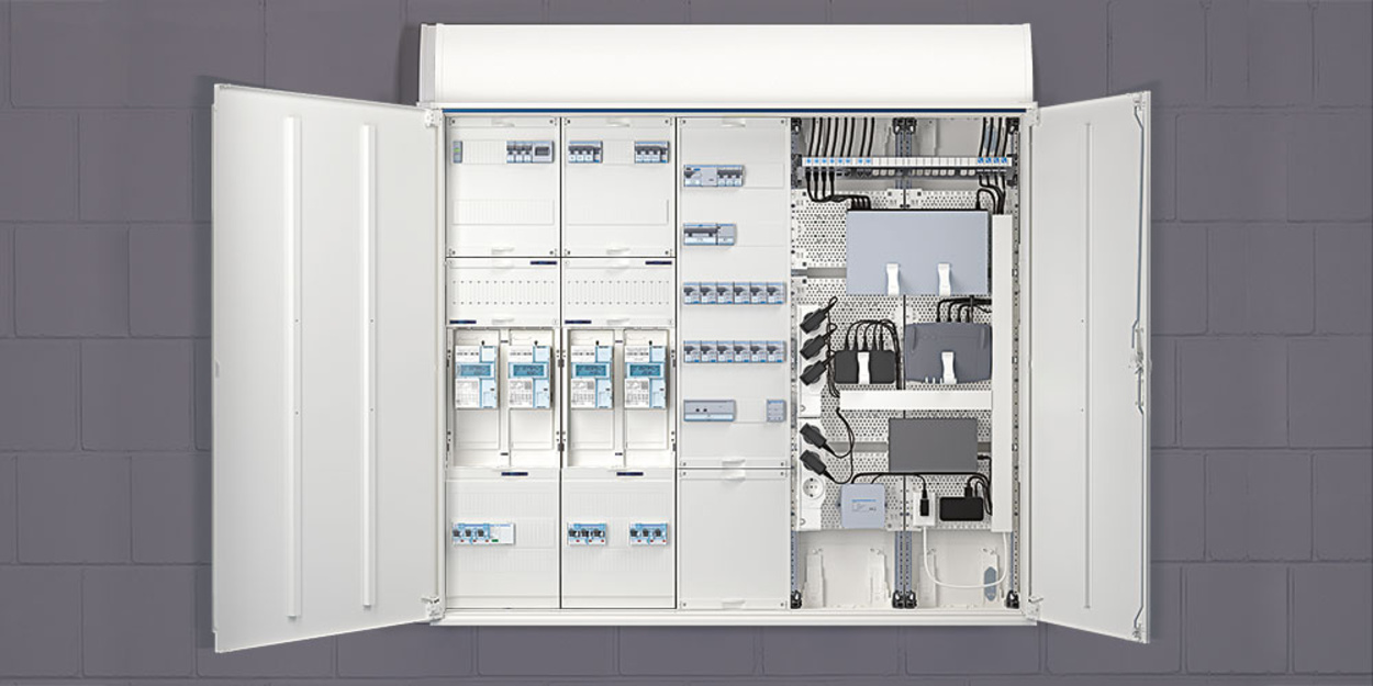 Technikzentrale bei KM-Elektrotechnik Gmbh & Co.KG in Röthlein